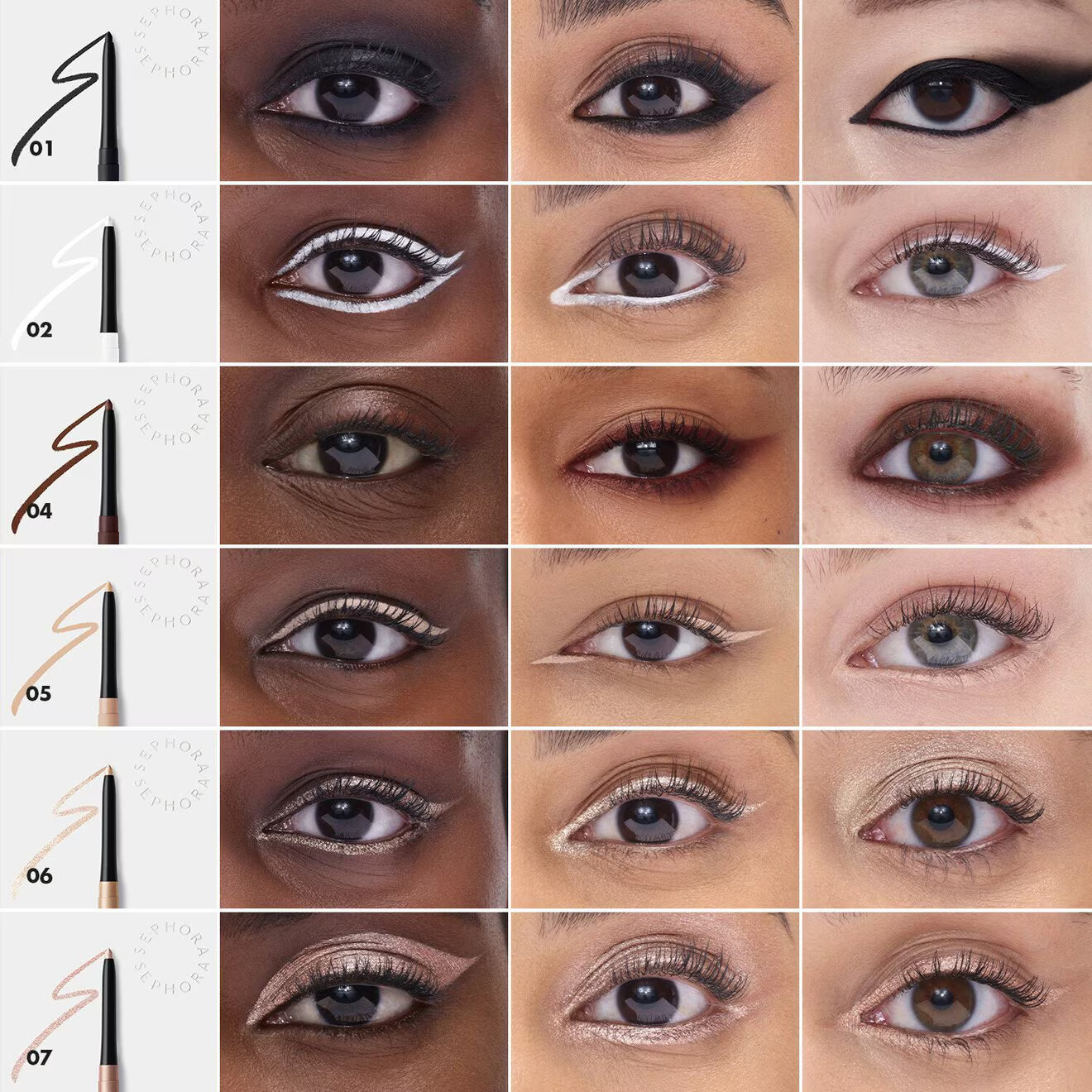 12H Colorful Retractable Eyeliner – Waterproof