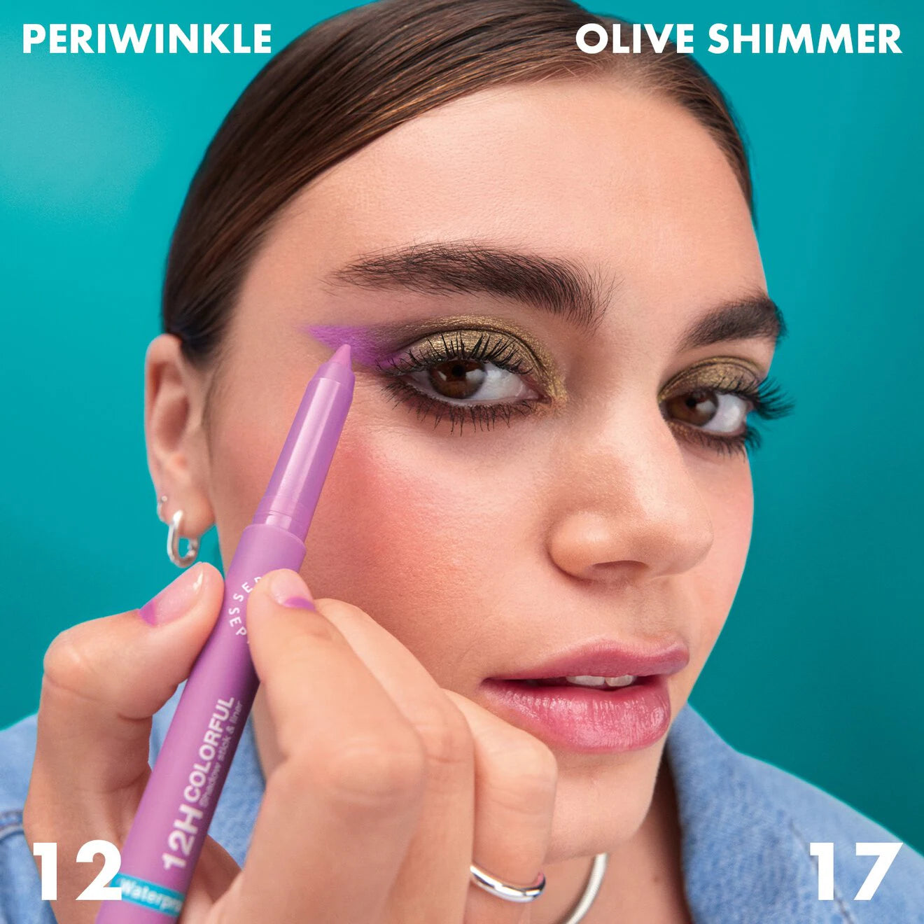 12hr Colorful Eyeshadow Stick & Liner