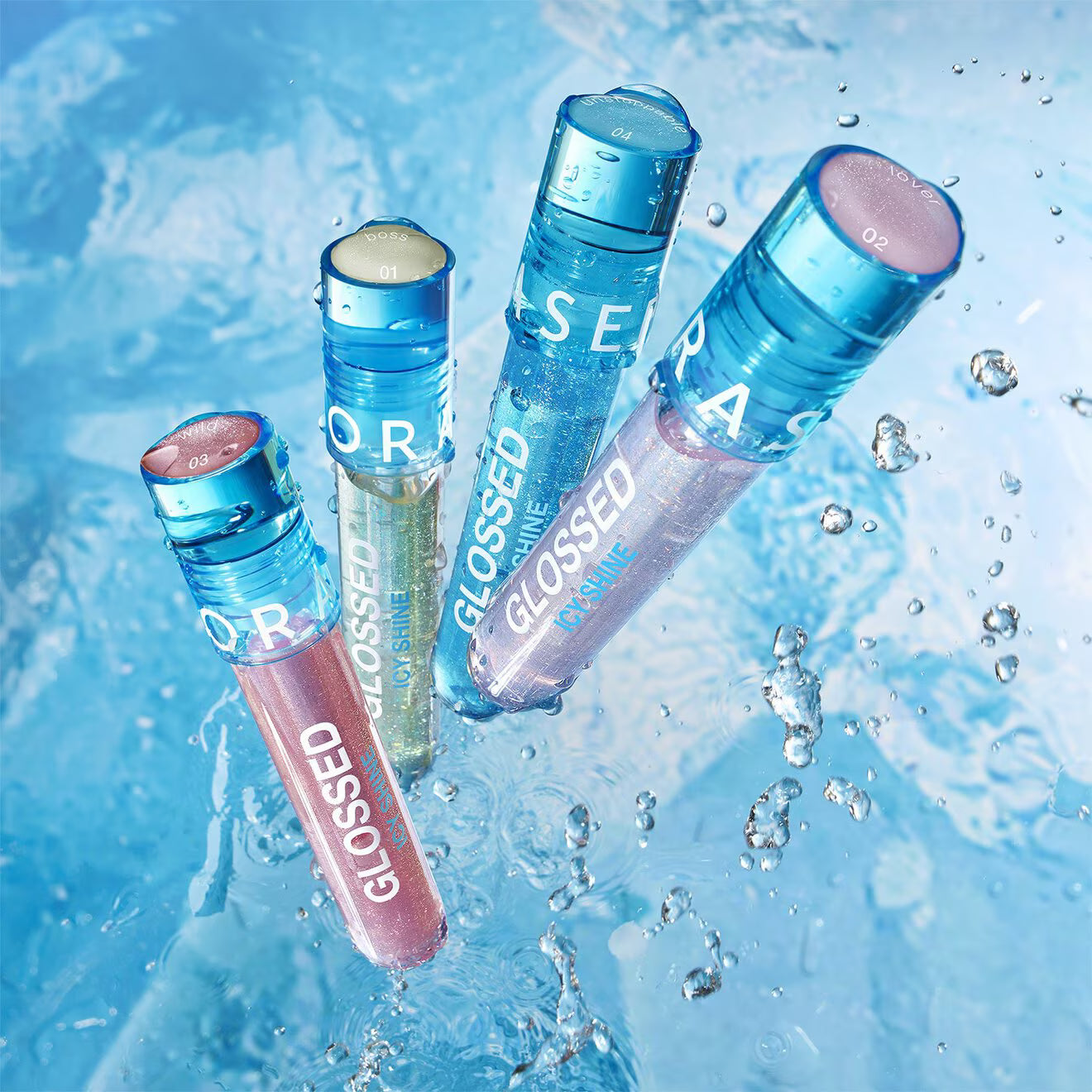 Glossed Icy Shine Lip Gloss - Wet-Like Shine
