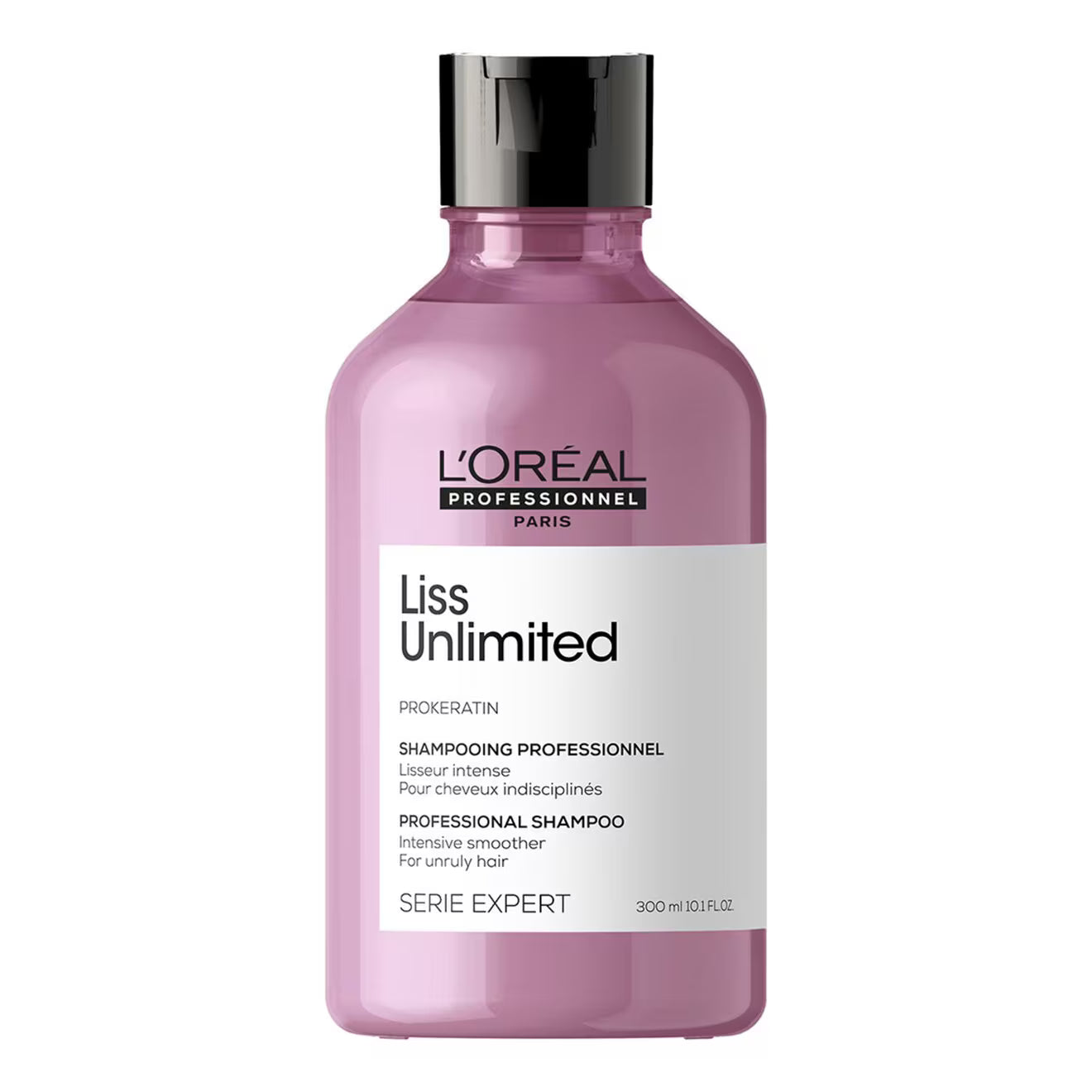 Liss Unlimited shampoo, for rebellious frizzy hair & straightened hair