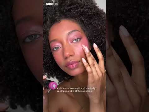 Nudies Matte + Glow Core All Over Face Blush Color