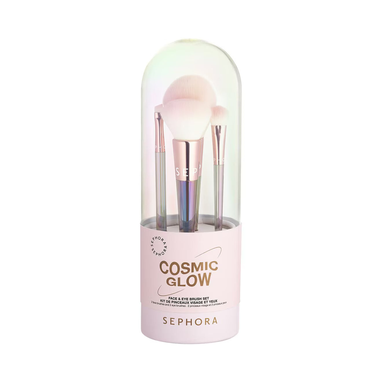 Cosmic Glow Face & Eye Brush Set - Set Of Face And Eye Brushes