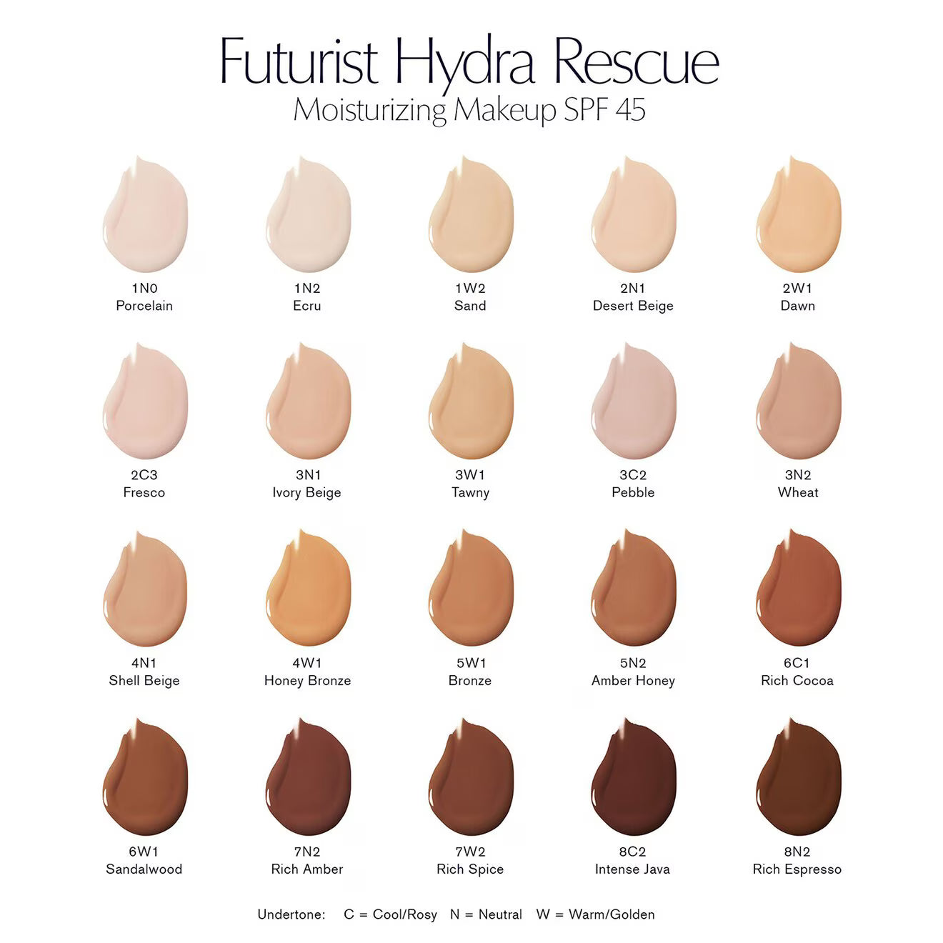 Futurist Hydra Rescue - Moisturizing Makeup SPF 45