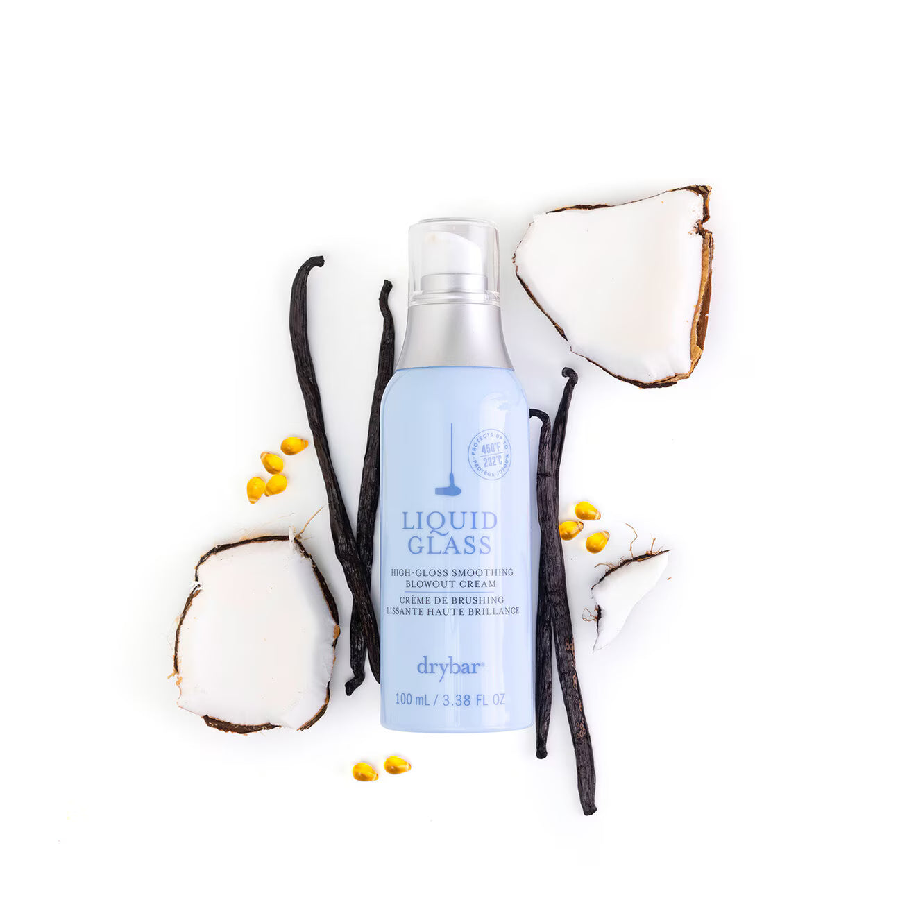 Liquid Glass High-Gloss Smoothing Blowout Cream