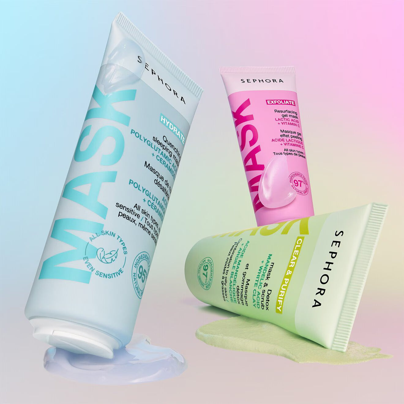 Quenching Sleeping Mask with Polyglutamic Acid & Ceramides