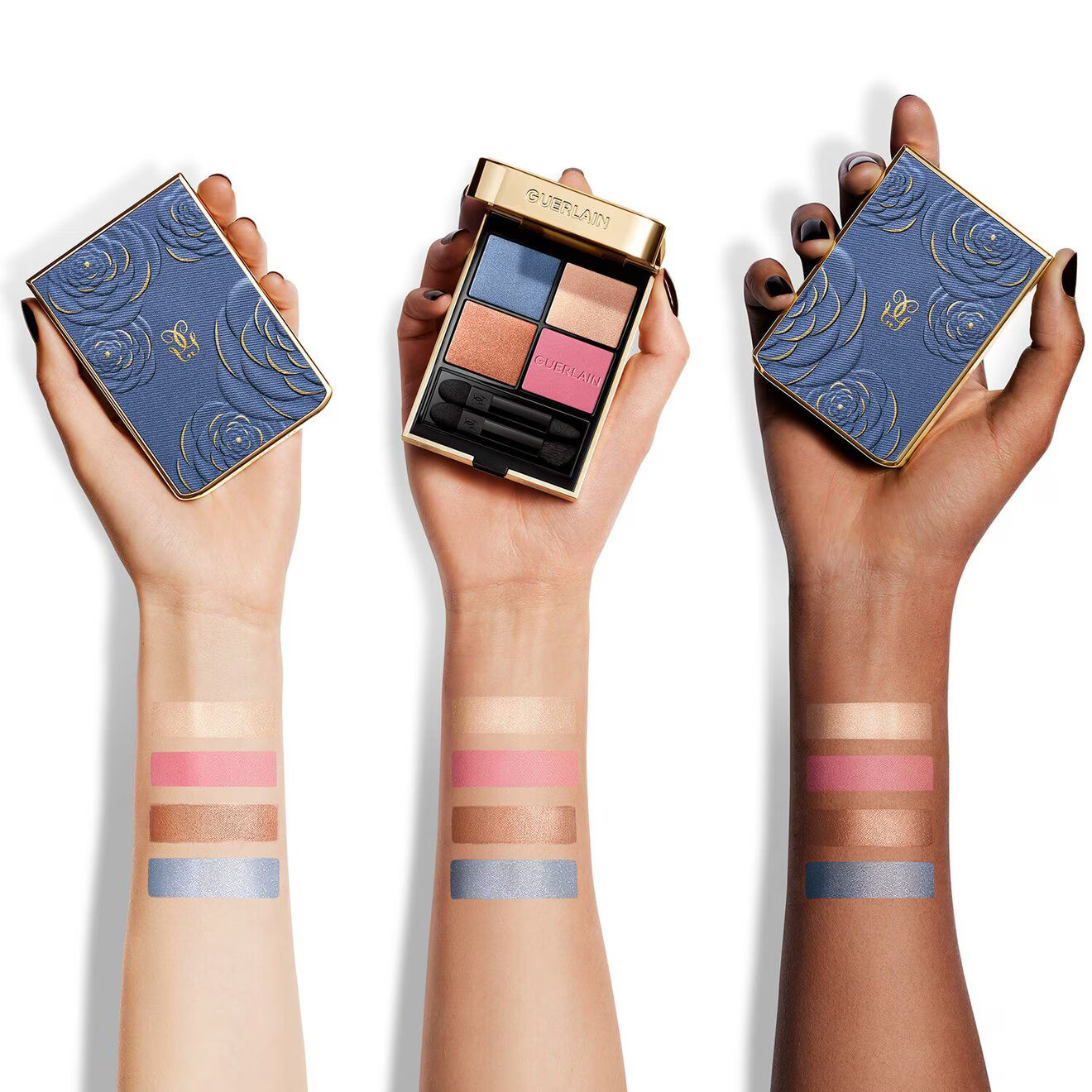 Ombres G Denim Blossom Eyeshadow Quad – Limited Edition