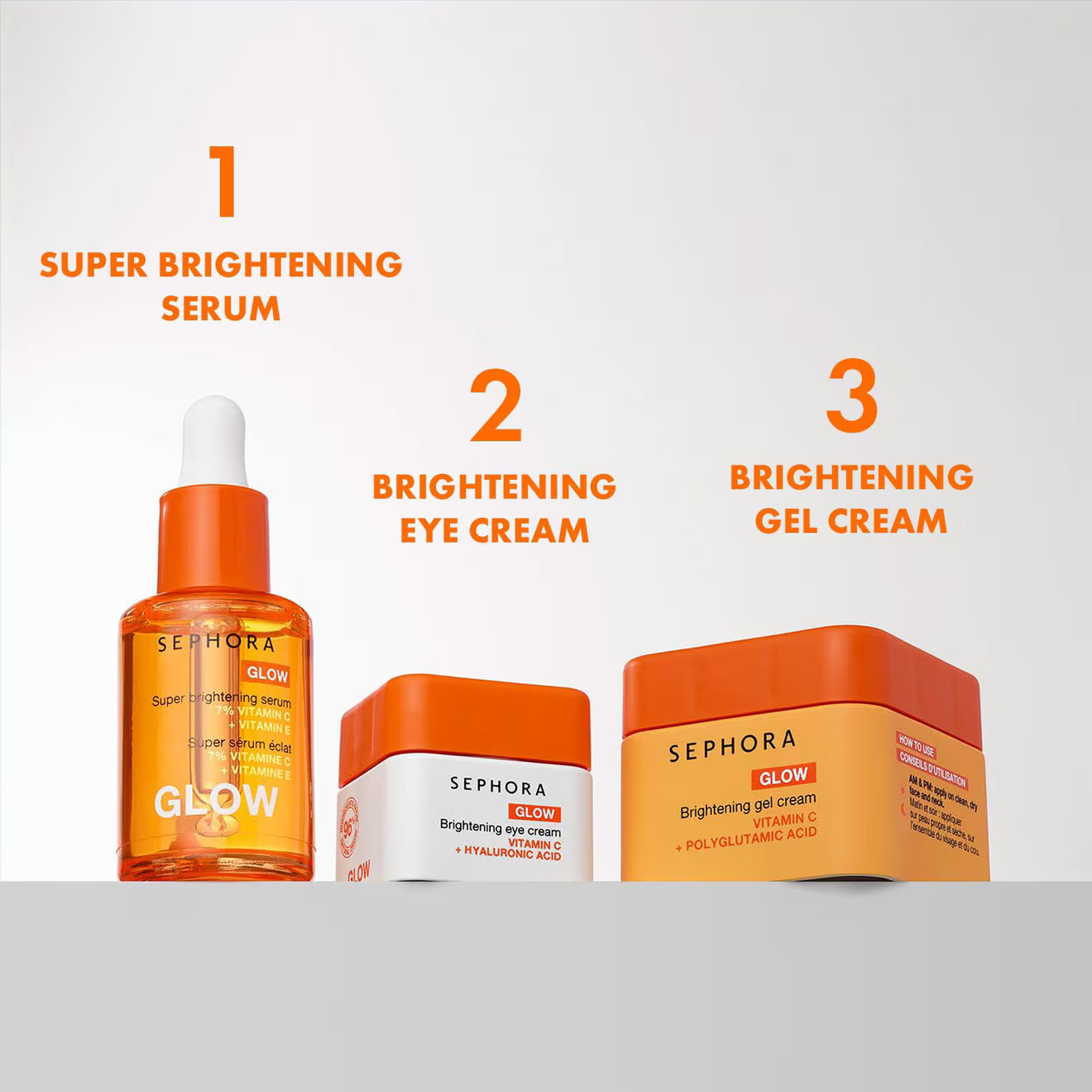 Glow Brightening Eye Cream With Vitamin C & Hyaluronic Acid