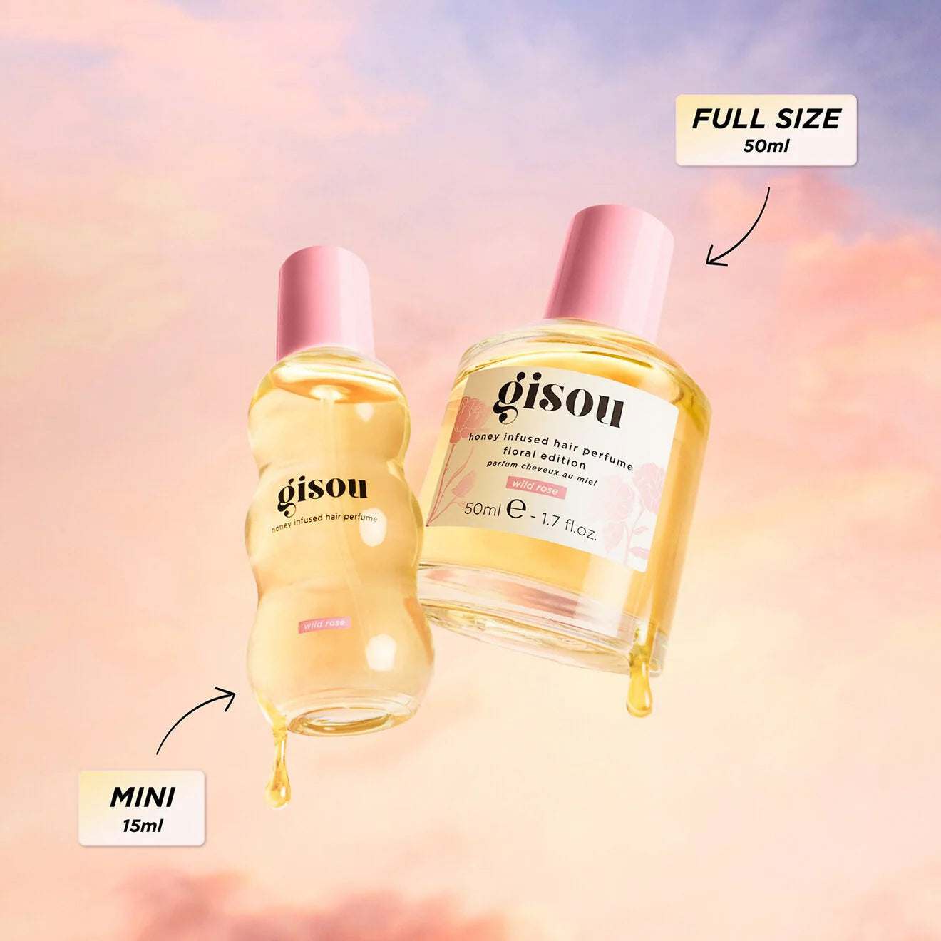 Honey Infused Hair Perfume - Wild Rose