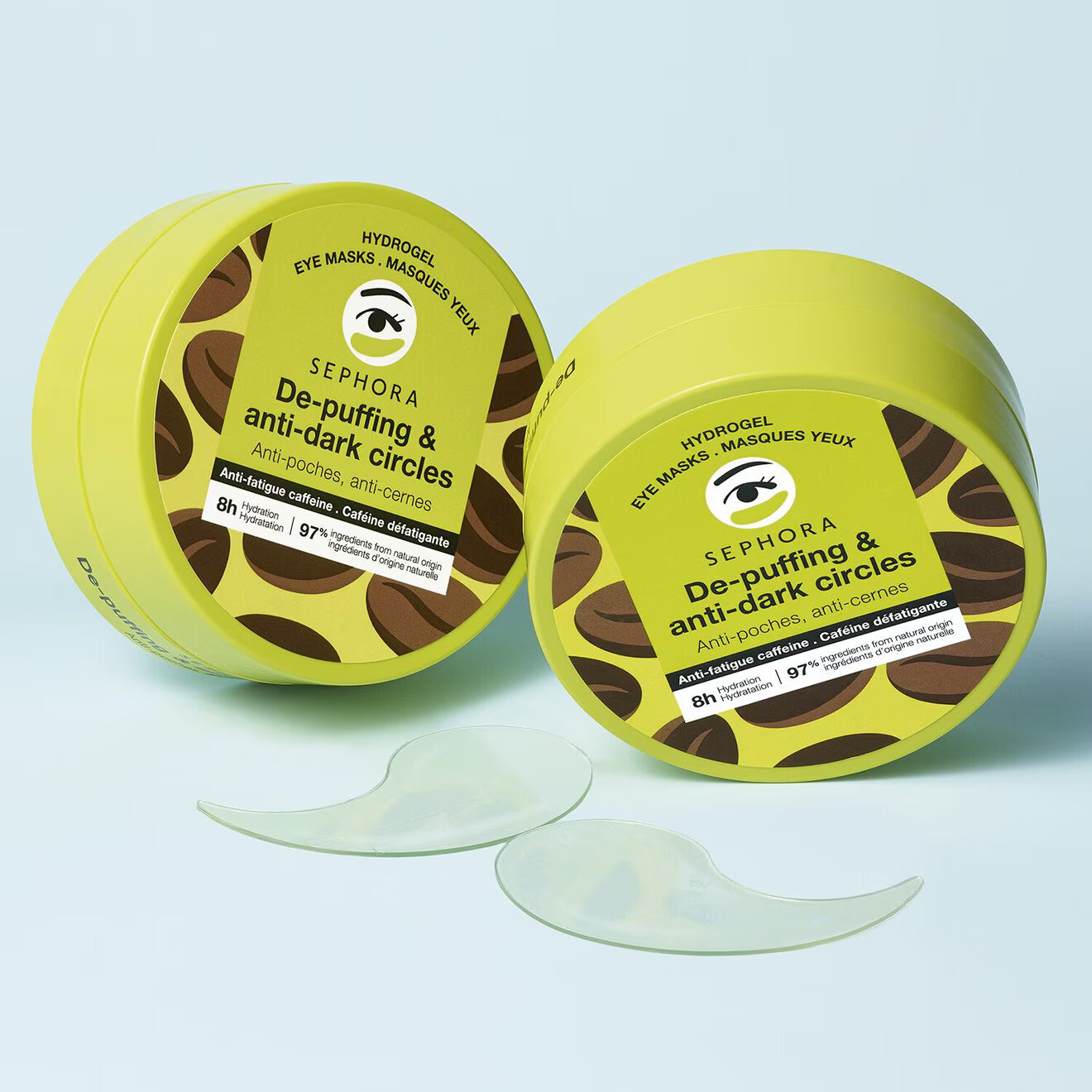 De-Puffing & Anti-Dark Circle Eye Masks - 15 Pairs of Anti-Fatigue Eye Masks
