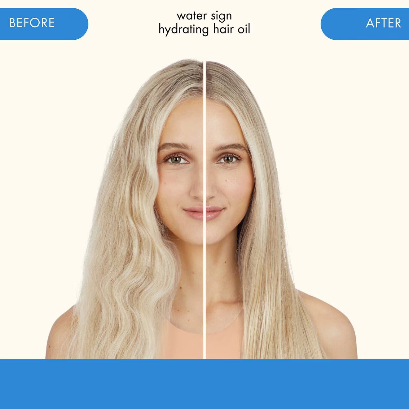 Water Sign Hydrating Hair Oil with Hyaluronic Acid