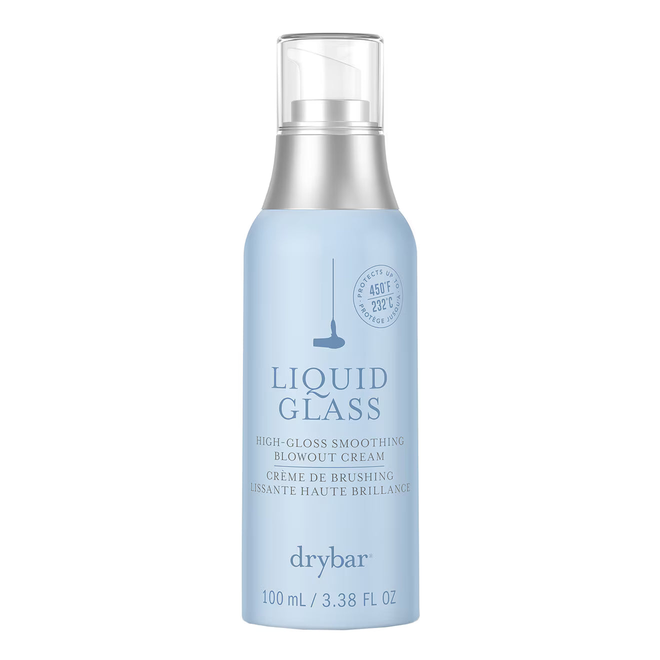 Liquid Glass High-Gloss Smoothing Blowout Cream