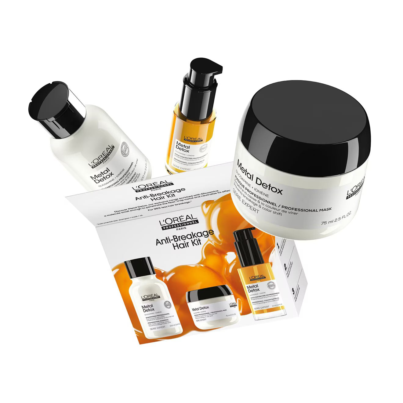 Metal Detox Mini Trio Kit for Hair Breakage & Color Protection