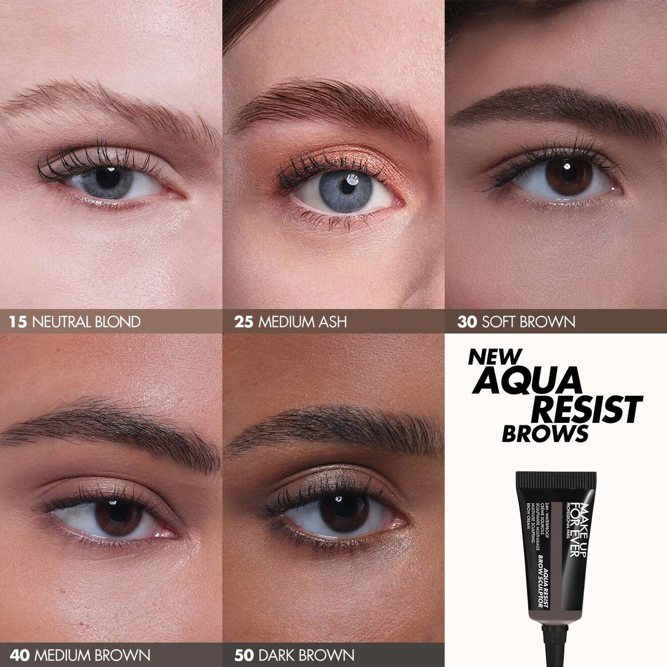 Aqua Resist Brow Sculptor - 24Hr Brow Cream