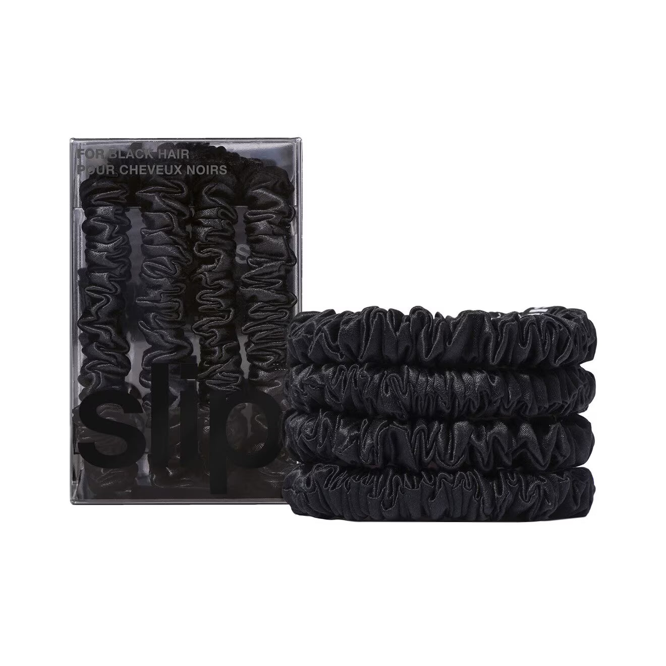 Pure Silk Skinny Scrunchies