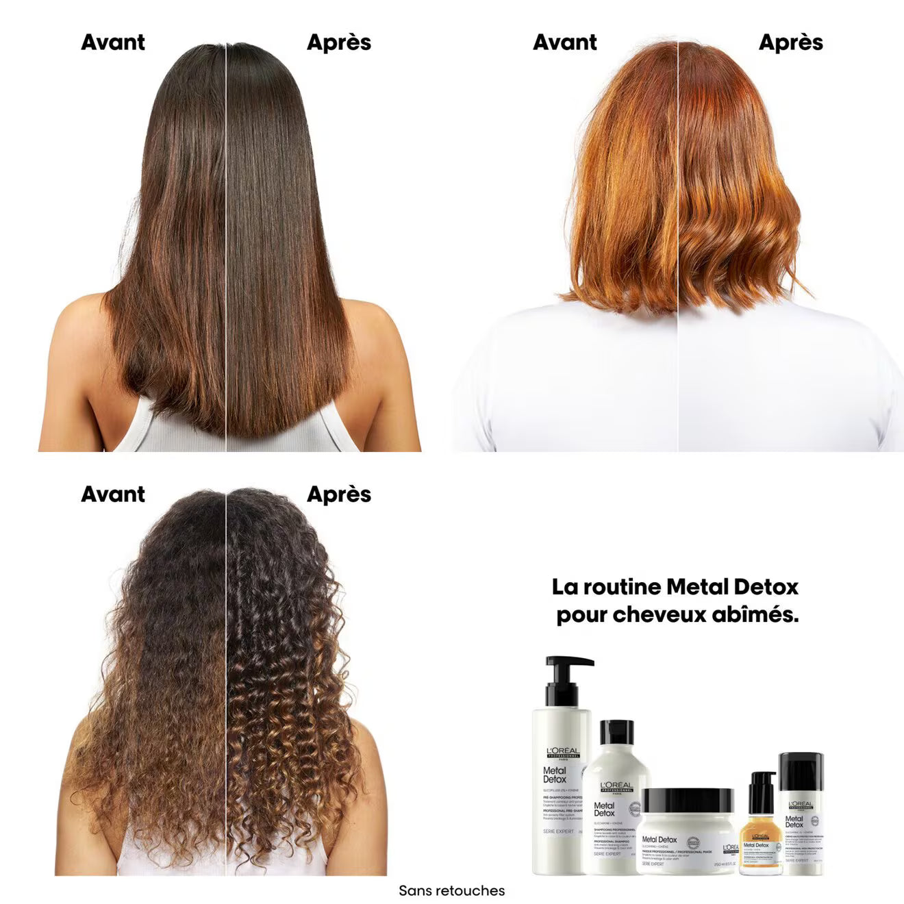 Metal Detox Hair Mask, For Colored And Damaged Hair