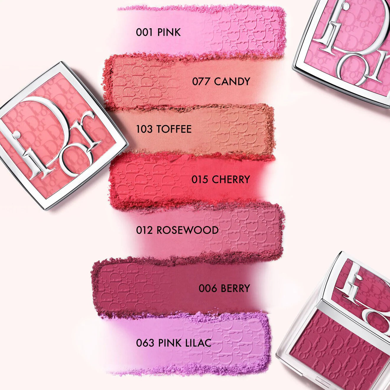 Rosy Glow Blush with pH-Activated Color - Long-wearing