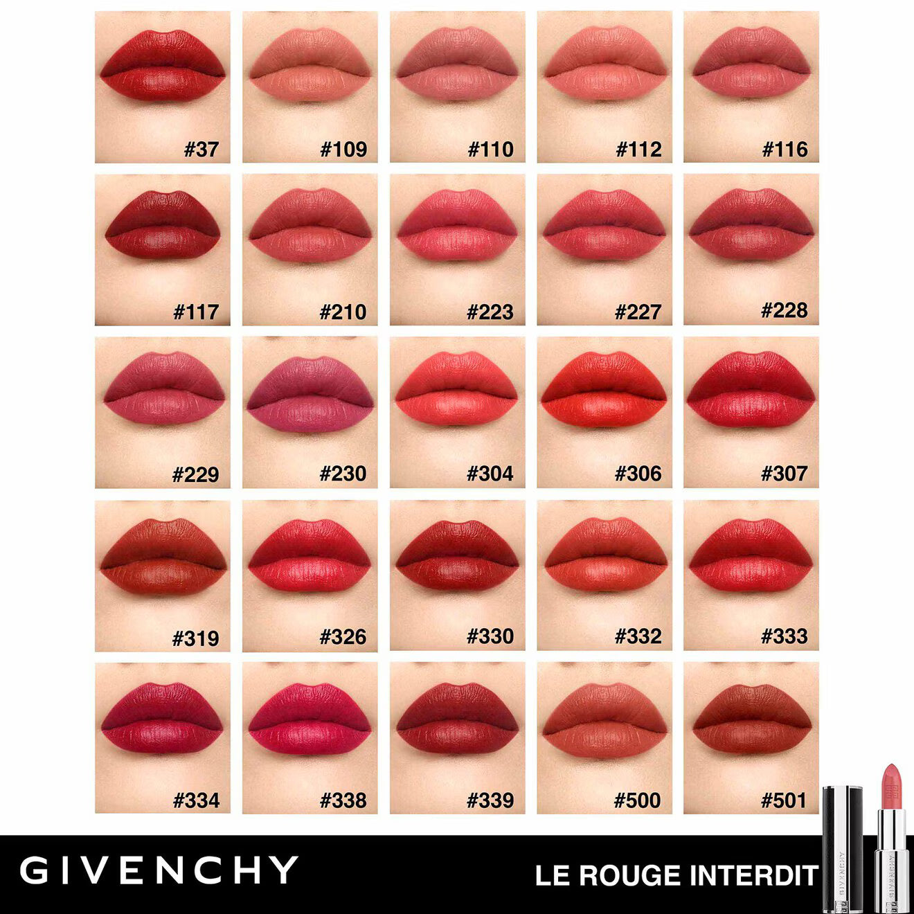 Le Rouge Interdit Intense Silk - Luminous Matte Lipstick