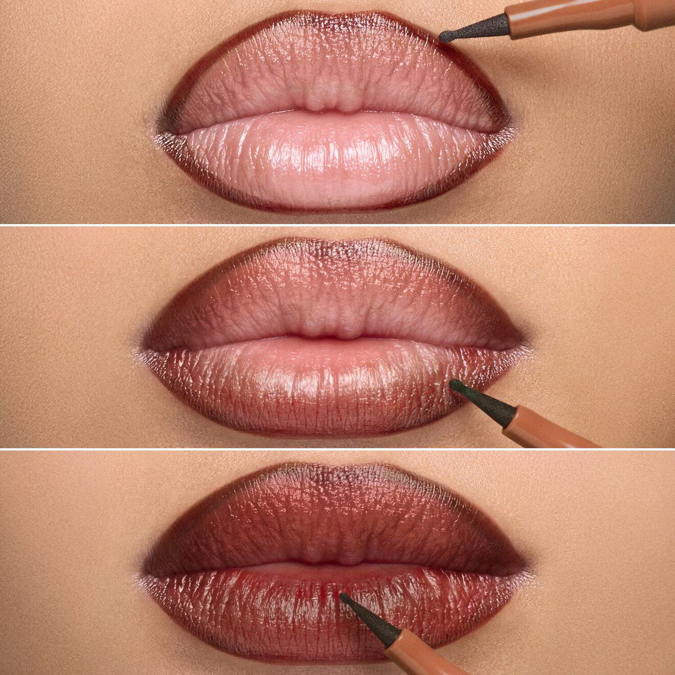 Lip Tint Felt Liner Transfer-Proof Felt-Tip Lip Stain