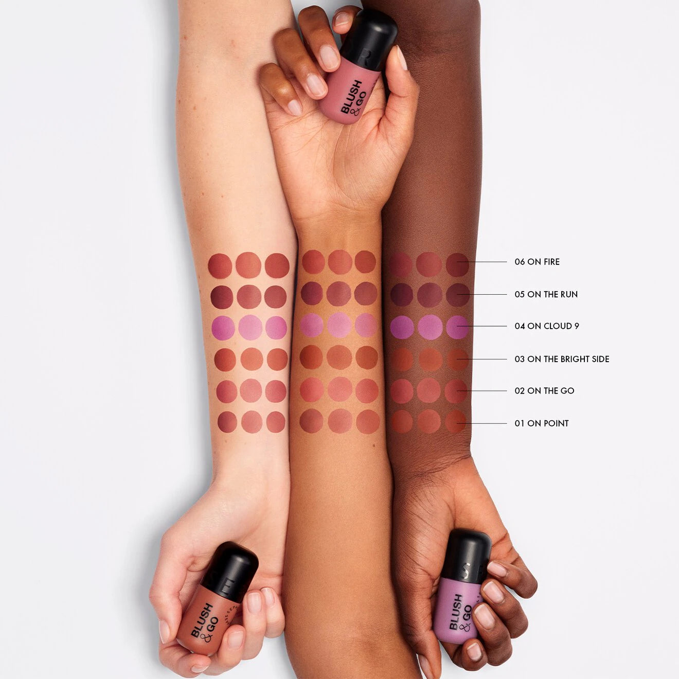 Blush and Go Liquid Blush with a Matte Finish