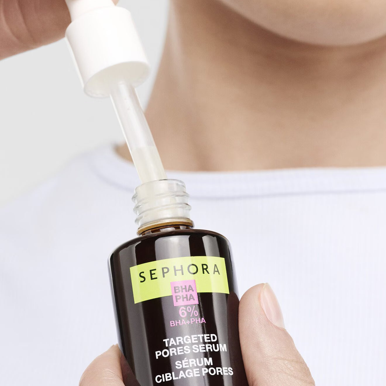 Targeted pores serum