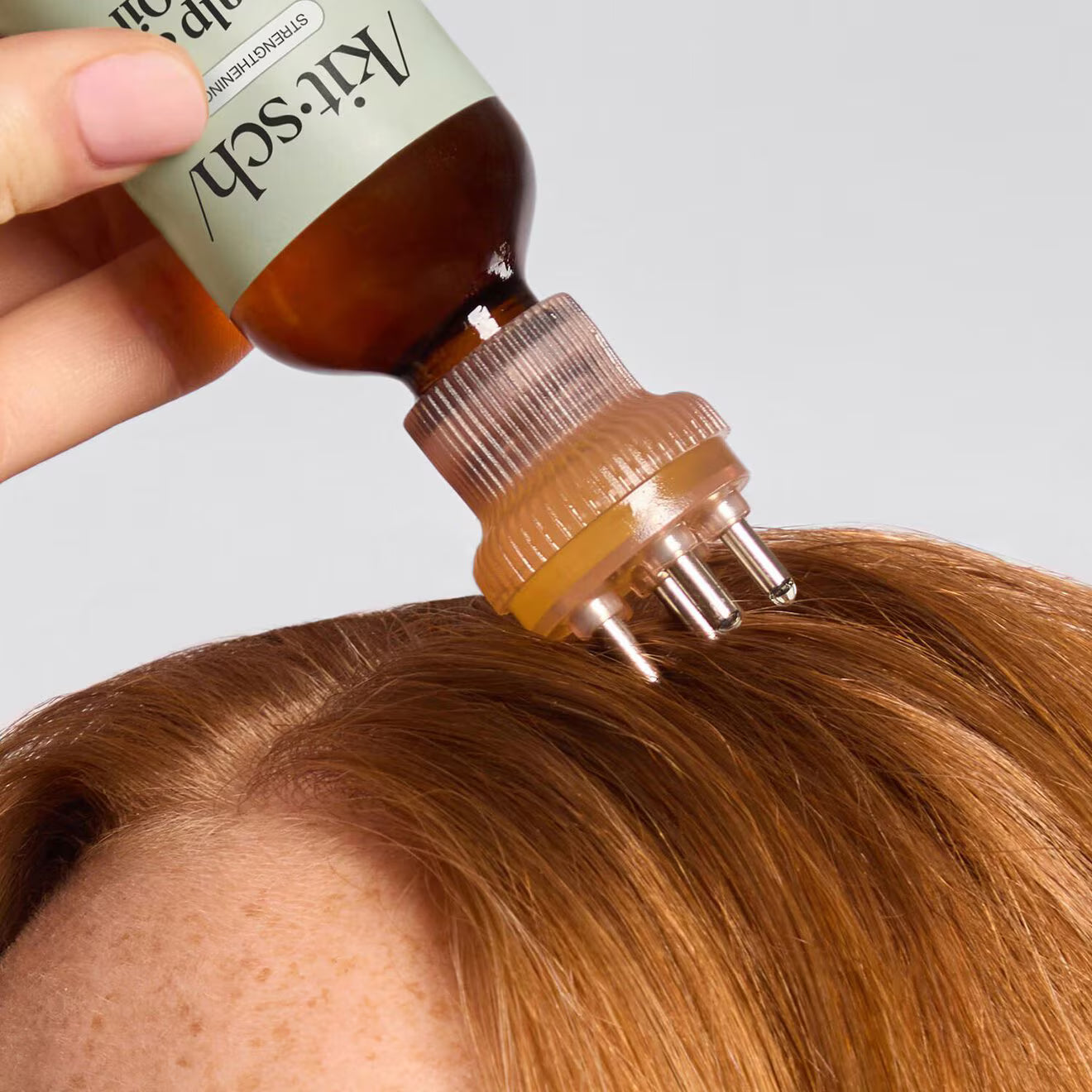 Recycled Plastic Scalp & Hair Oil Applicator - Terracotta