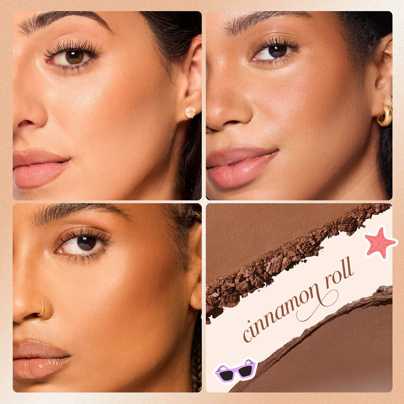 Macaron Sculpt & Bronze Duo – Cream & Powder Bronzer