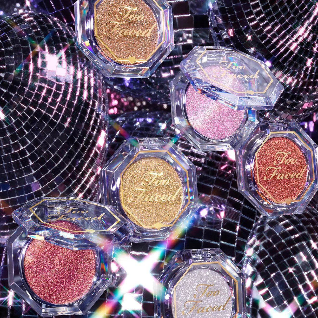 Disco Crush High Shine Glitter Eye Shadow + Face Sparkle