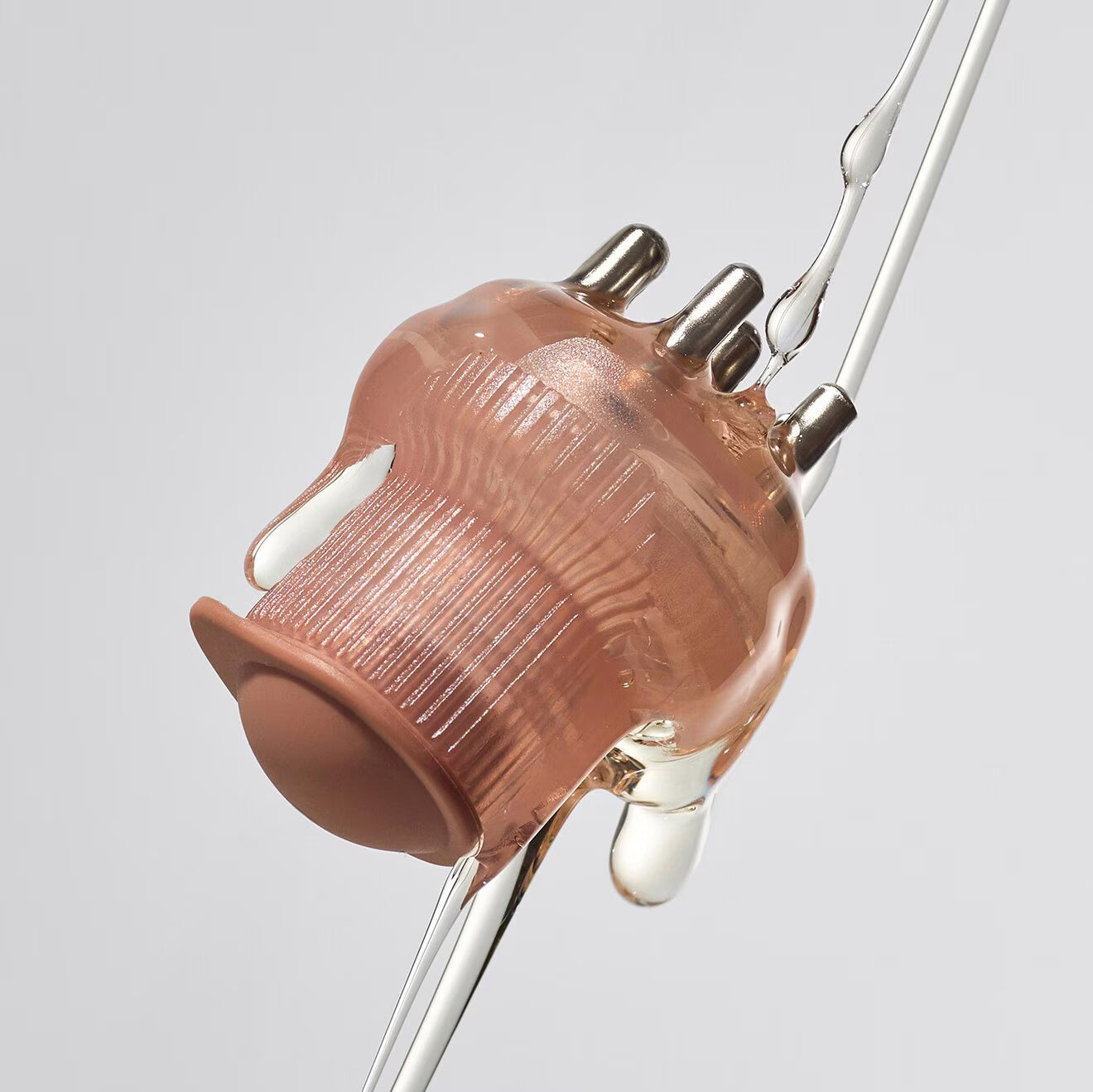 Recycled Plastic Scalp & Hair Oil Applicator - Terracotta