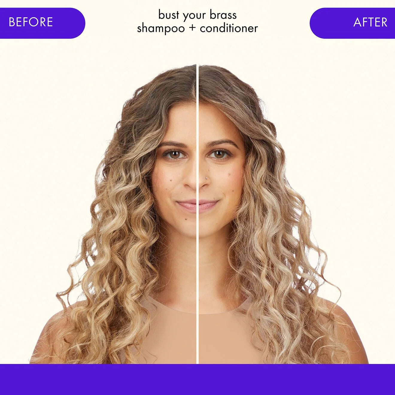 Bust Your Brass Blonde Purple Conditioner