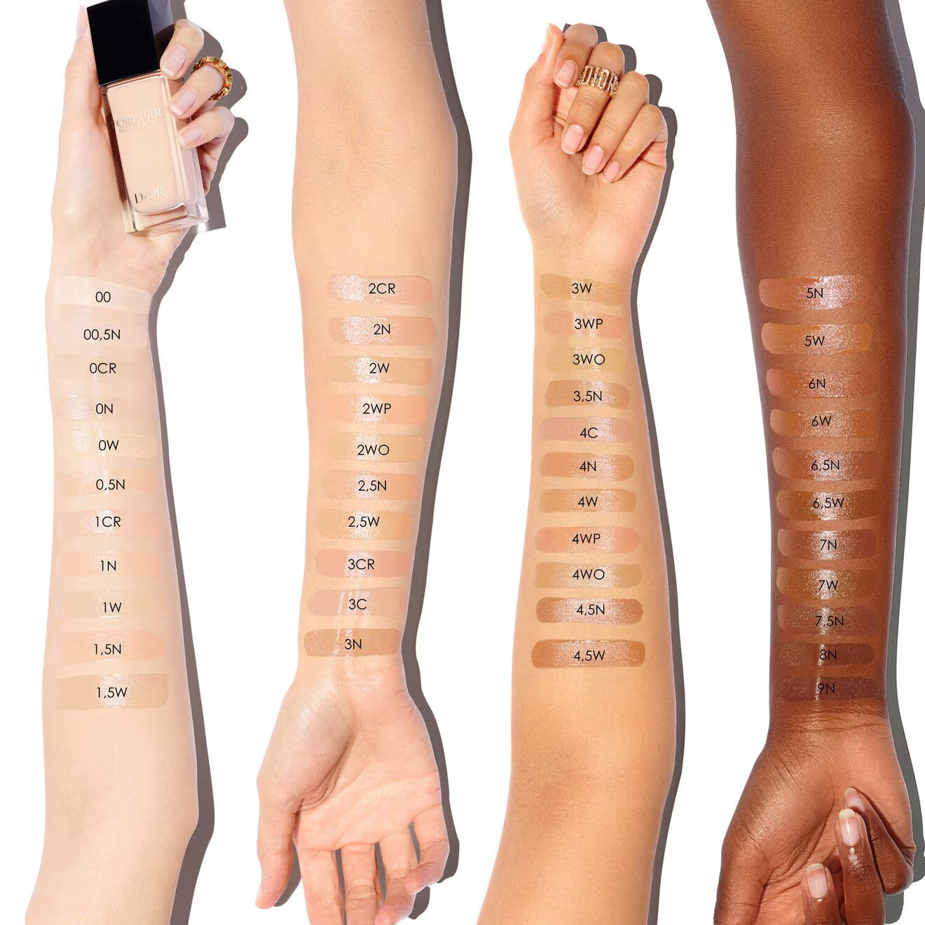 Dior Forever Skin Glow - 24 hour hydrating glow foundation - Clean