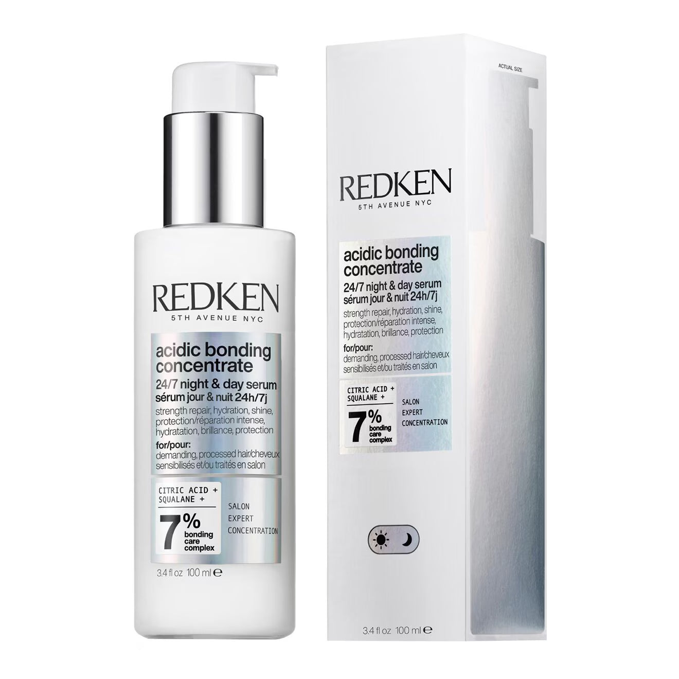 Acidic Bonding Concentrate 24/7 Night & Day Serum for Damaged Hair