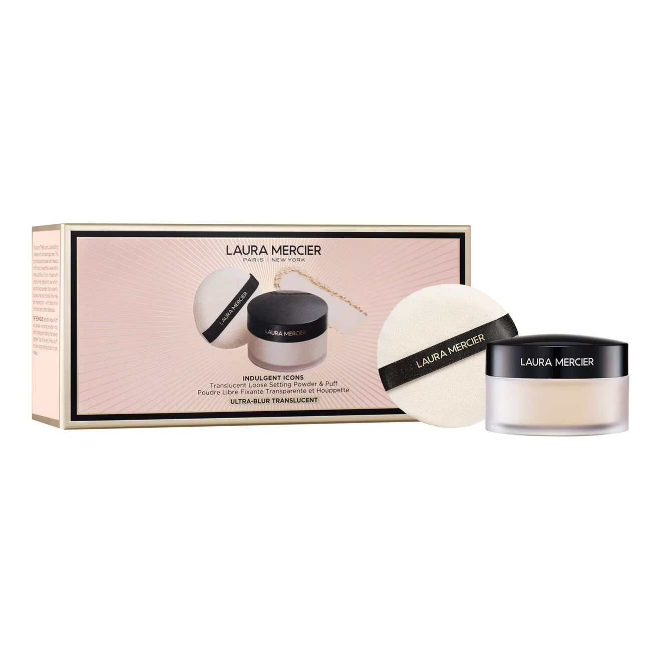 Indulgent Icons - Translucent Loose Setting Powder + Puff
