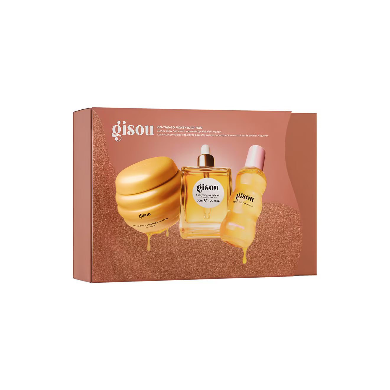 On-the-Go Honey Hair Trio