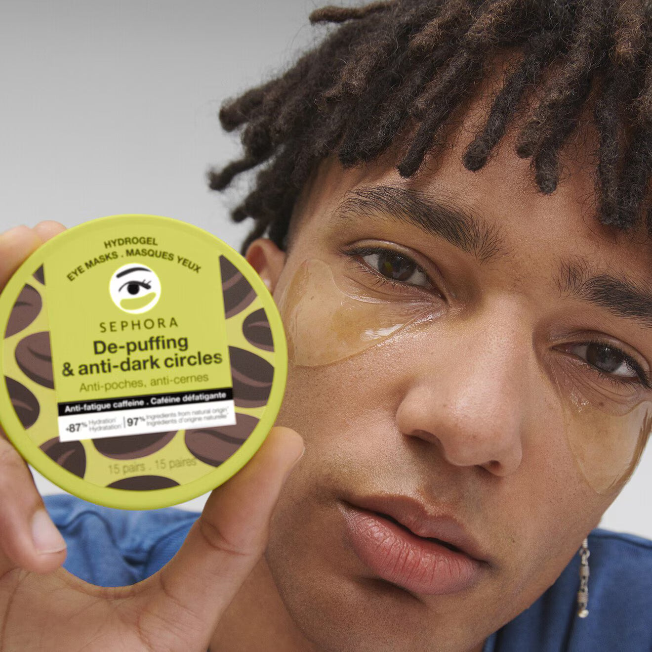 De-Puffing & Anti-Dark Circle Eye Masks - 15 Pairs of Anti-Fatigue Eye Masks