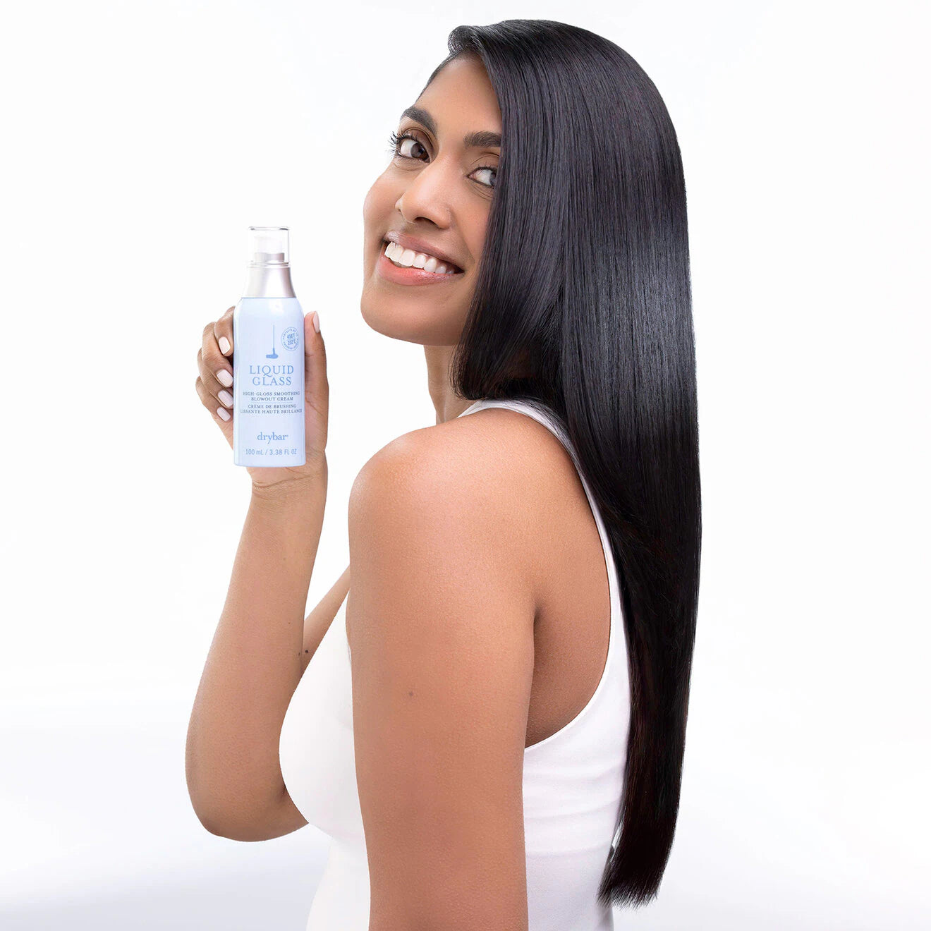 Liquid Glass High-Gloss Smoothing Blowout Cream