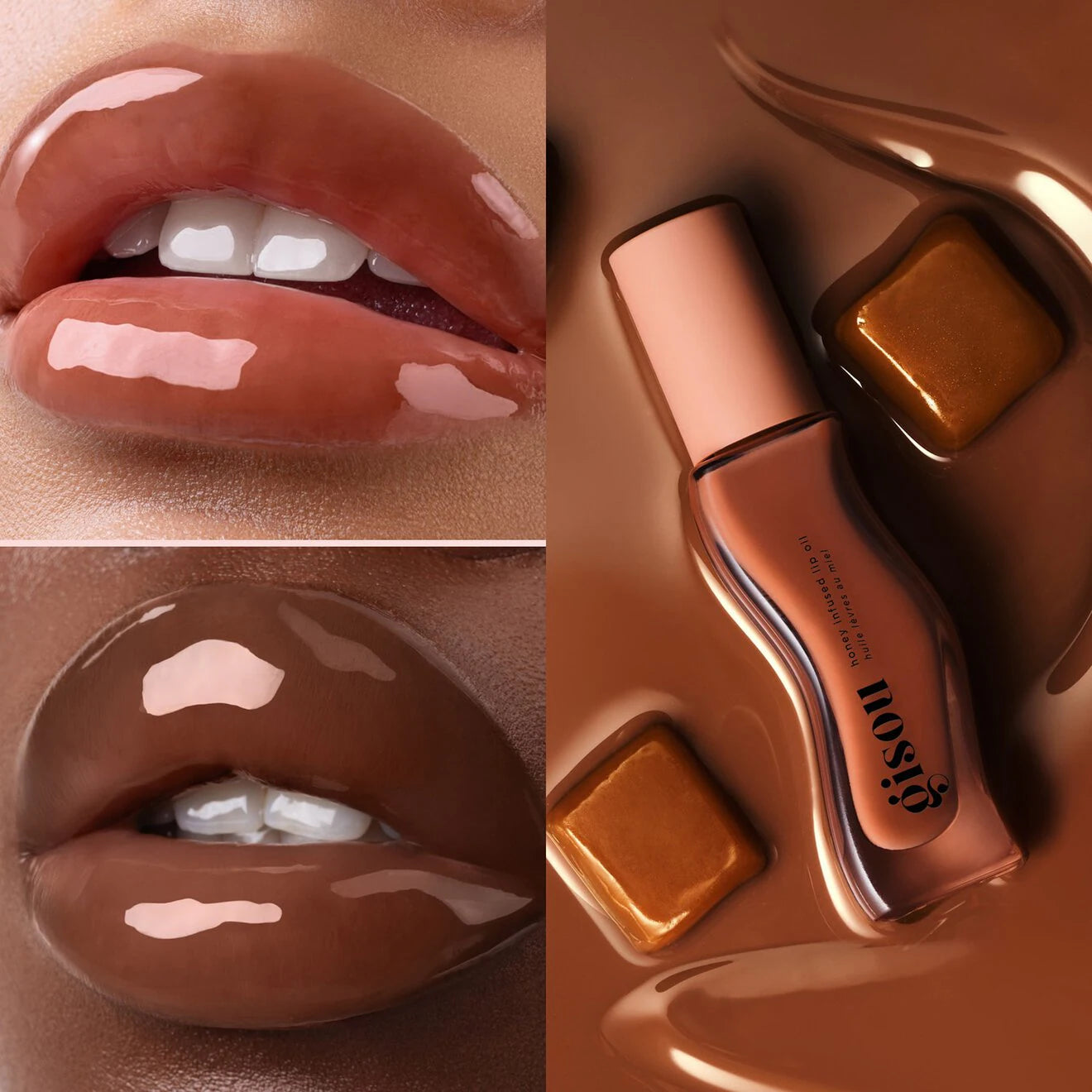 Honey Infused Lip Oils - Glazed Lips Trio