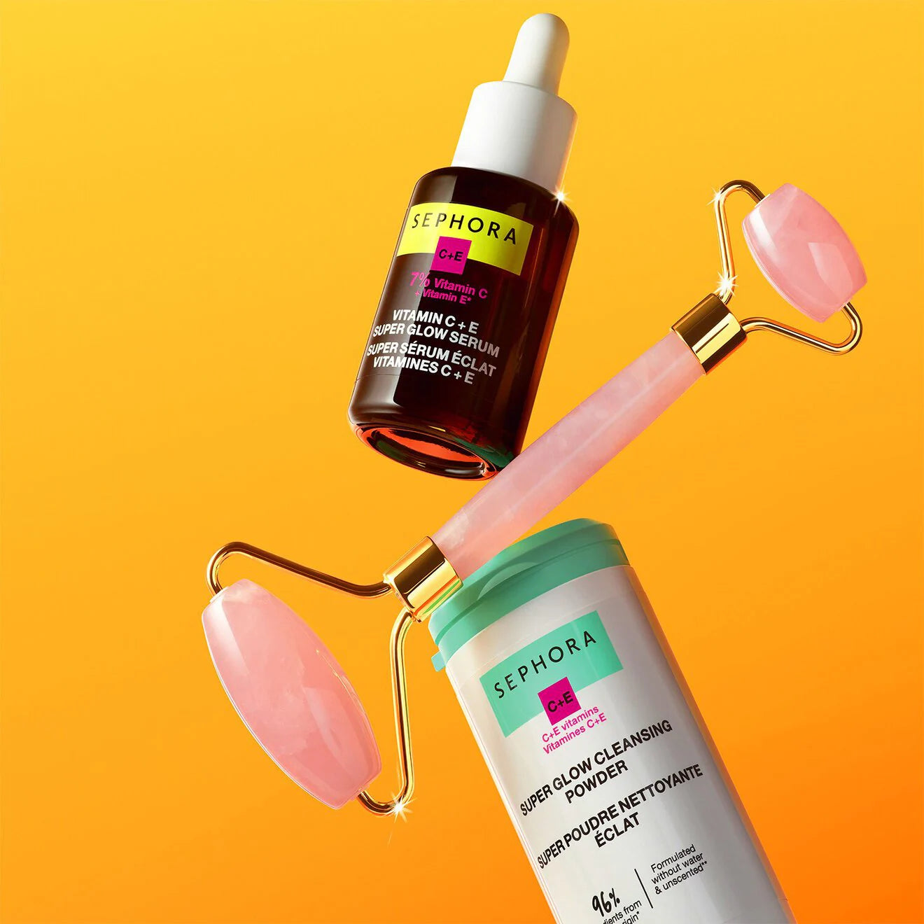 Super Glow Cleansing Powder - Vitamins C+E