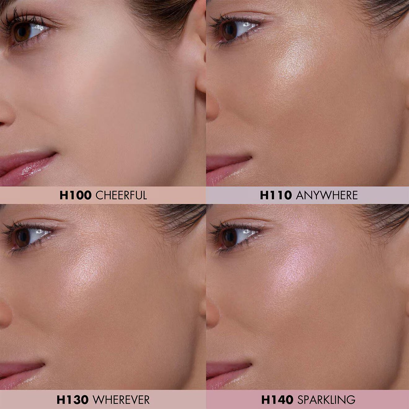Artist Face Powder Highlighter - Intense Pearly Powder Highlighter