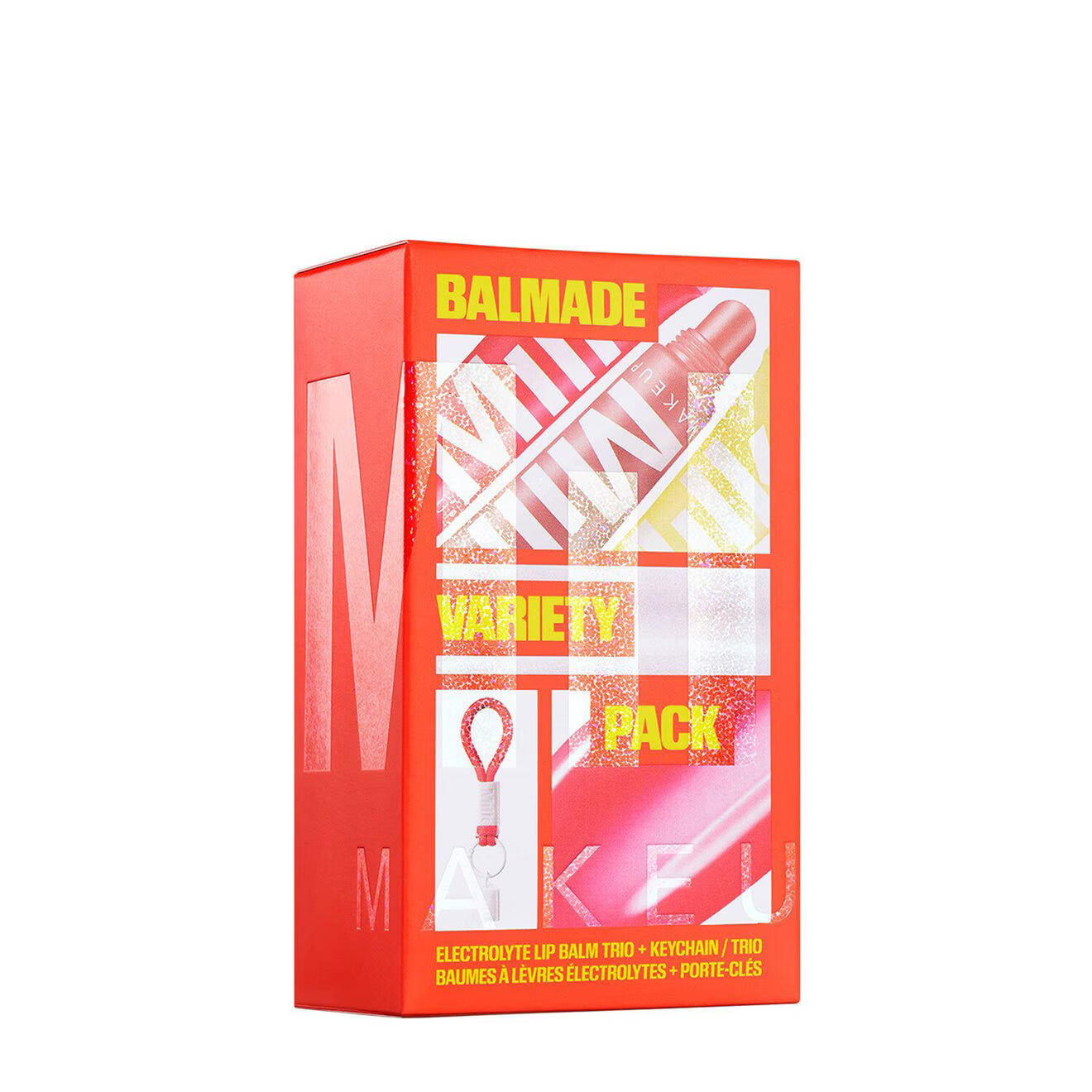 Balmade Variety Pack Hydrating Lip Balm & Keychain Gift Set