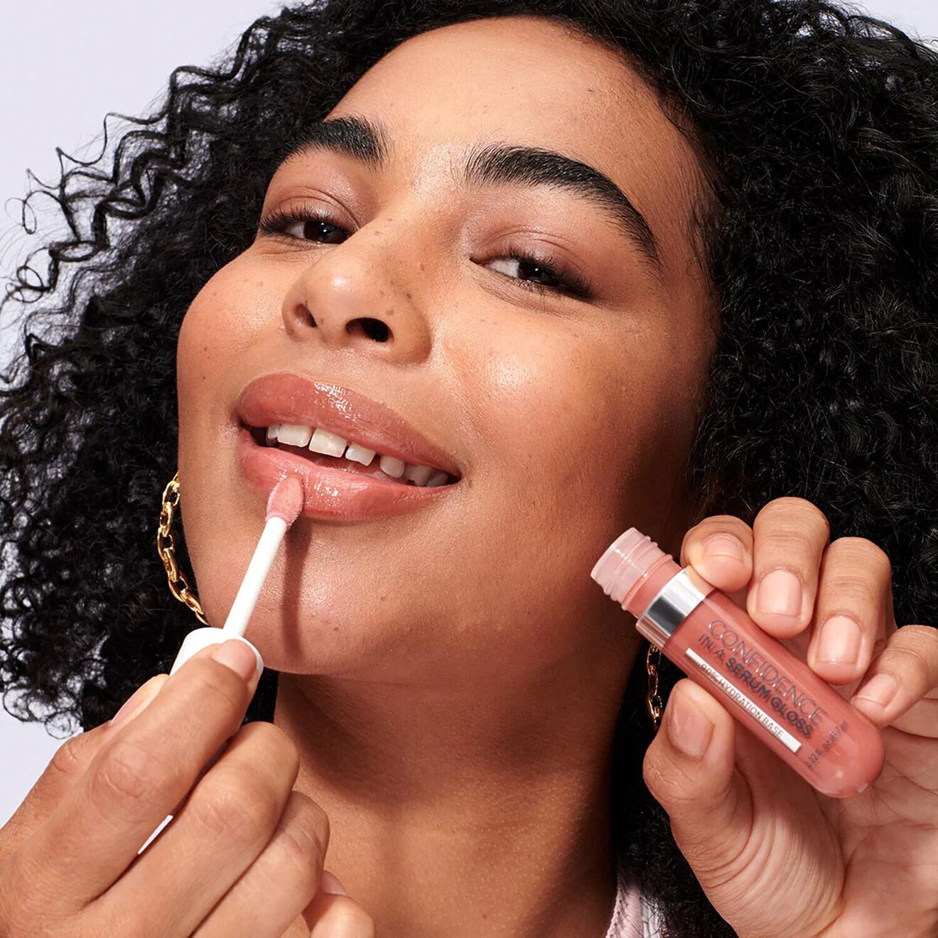 Confidence in a Serum Lip Gloss
