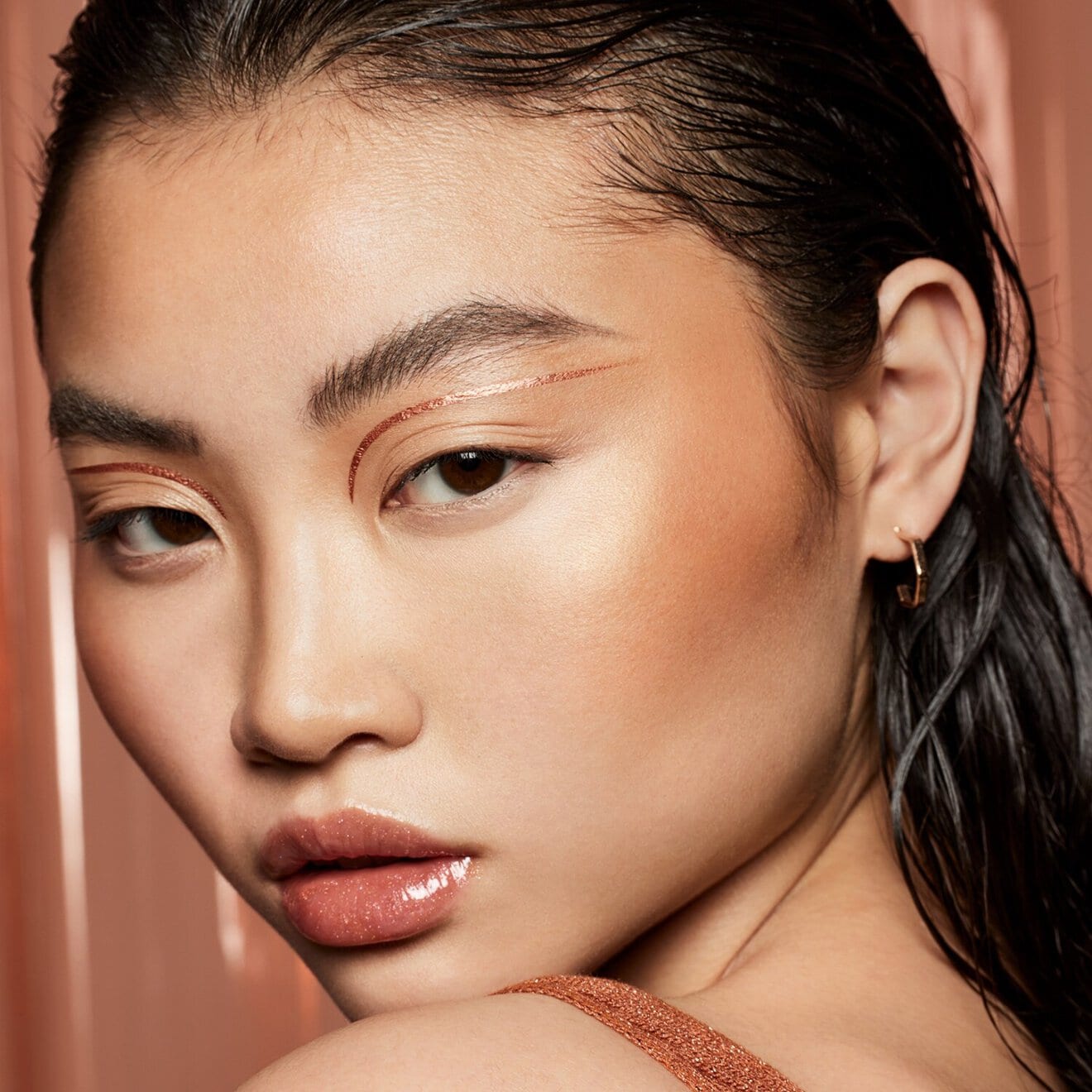 Le Glitty Lid Bronze - Shimmer Liquid Liner