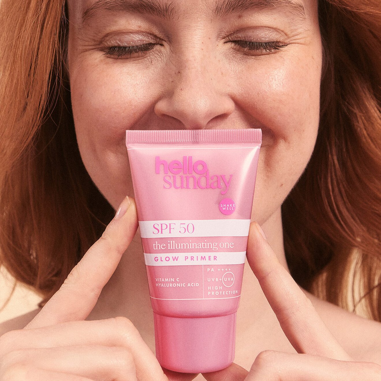 The Illuminating One – Glow Primer SPF 50 with Hyaluronic Acid & Vitamin C