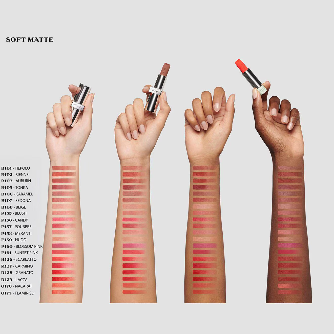 Monochrome Soft Matte – Buildable Weightless Lip Color