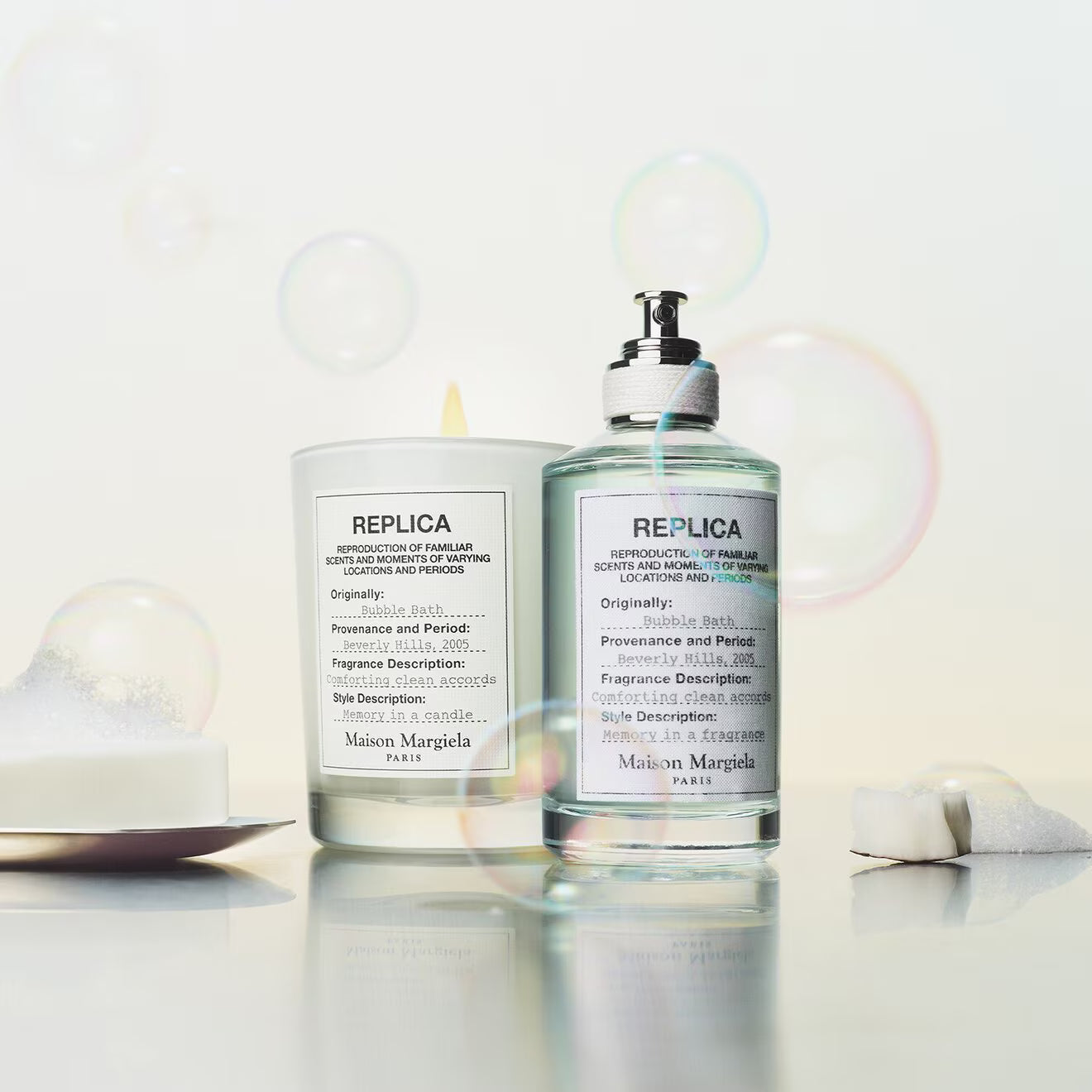 Replica Bubble Bath Scented candle