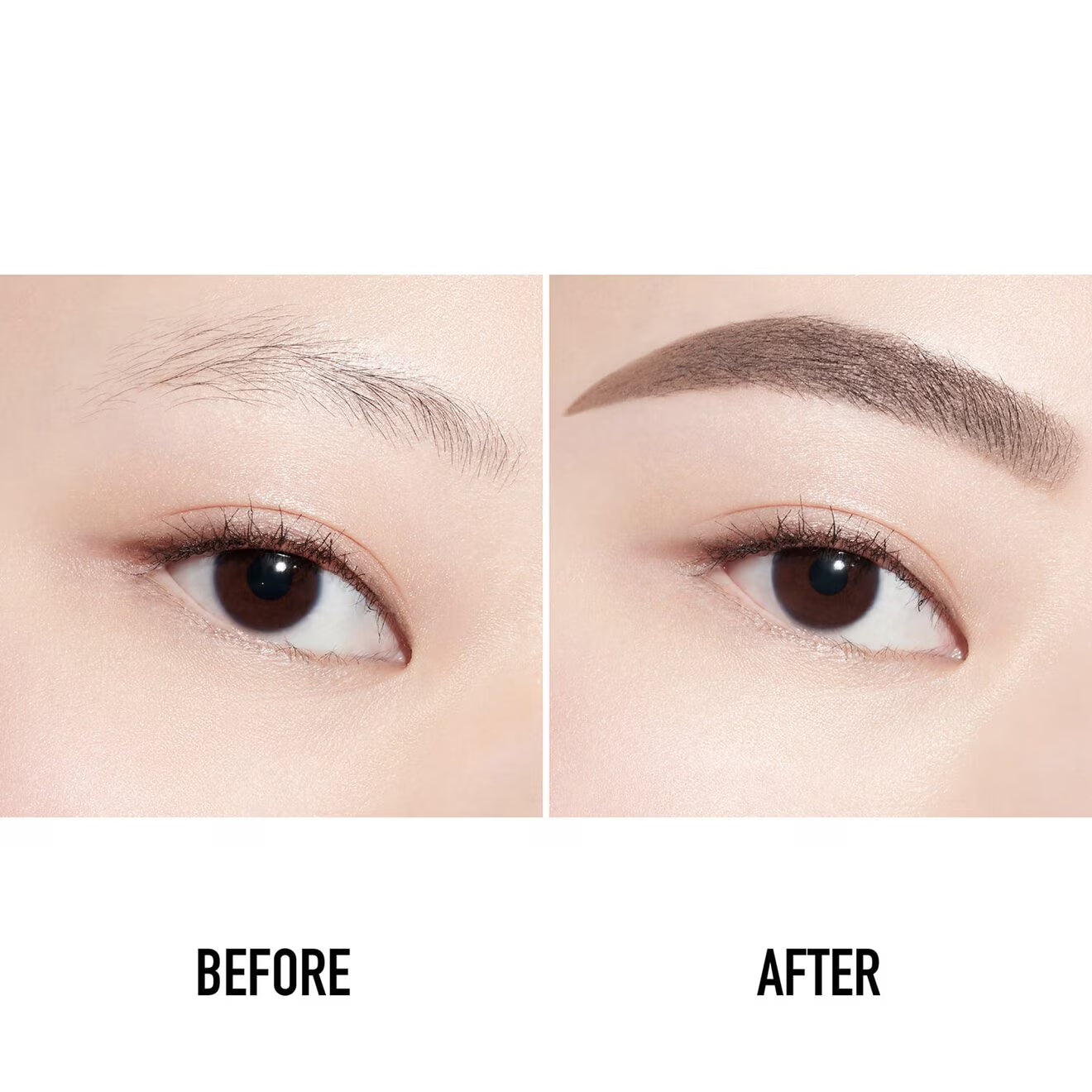 Sourcils Poudre Powder eyebrow pencil with a brush and sharpener