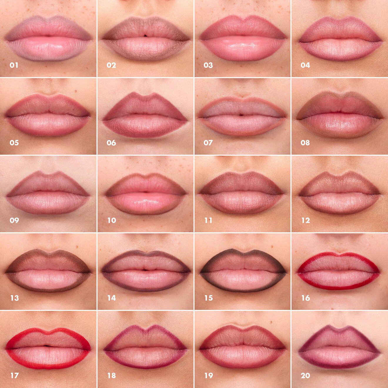 8hr Colorful Lip Liner - Transfer-Proof Lip Liner