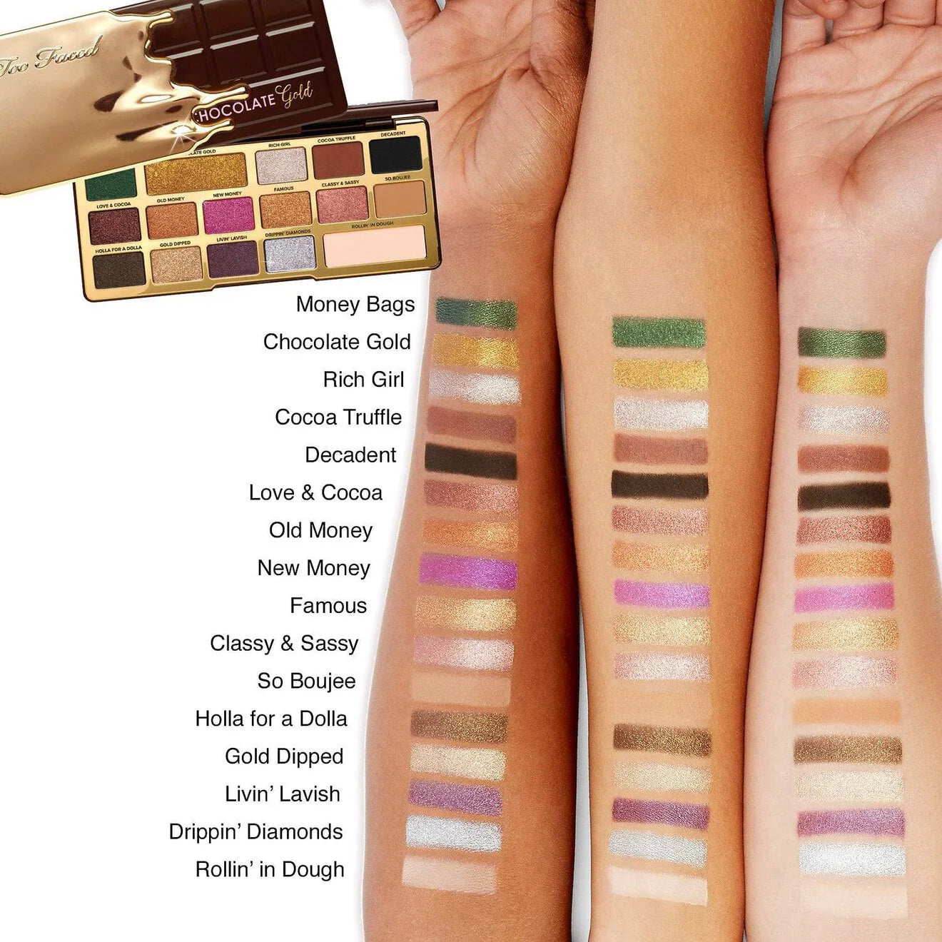 Chocolate Gold - Eyeshadow Palette