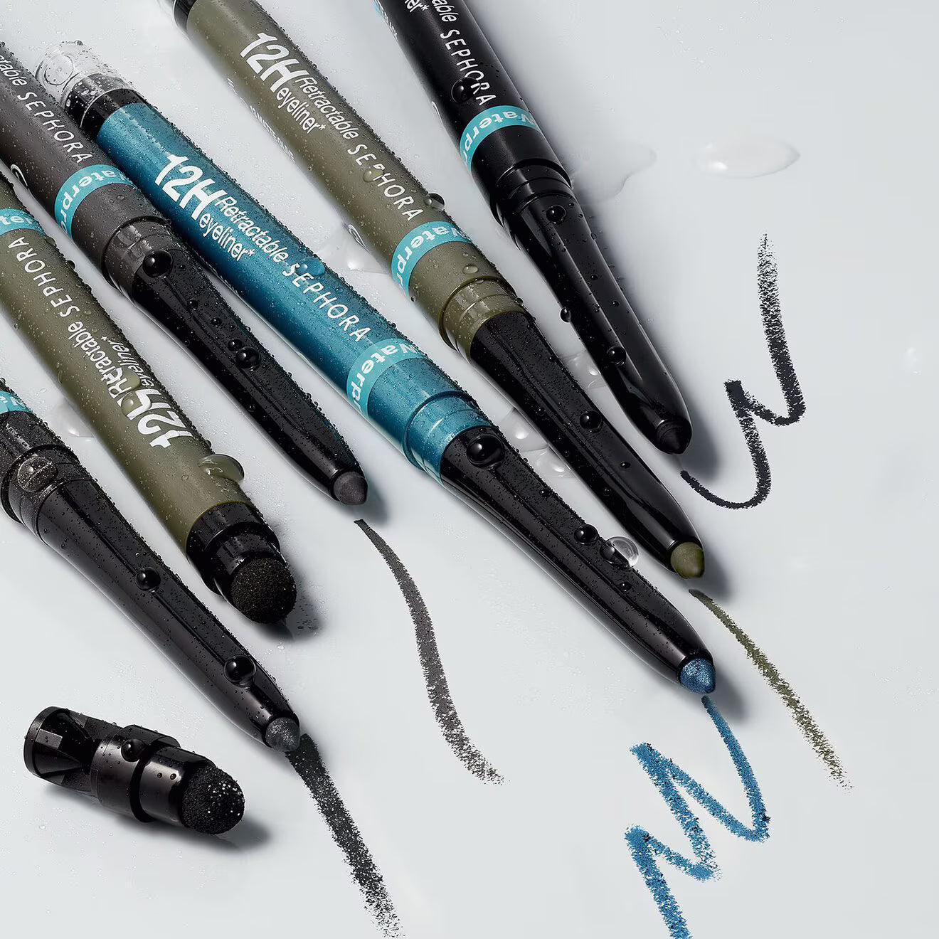 Waterproof 12H Retractable Eyeliner