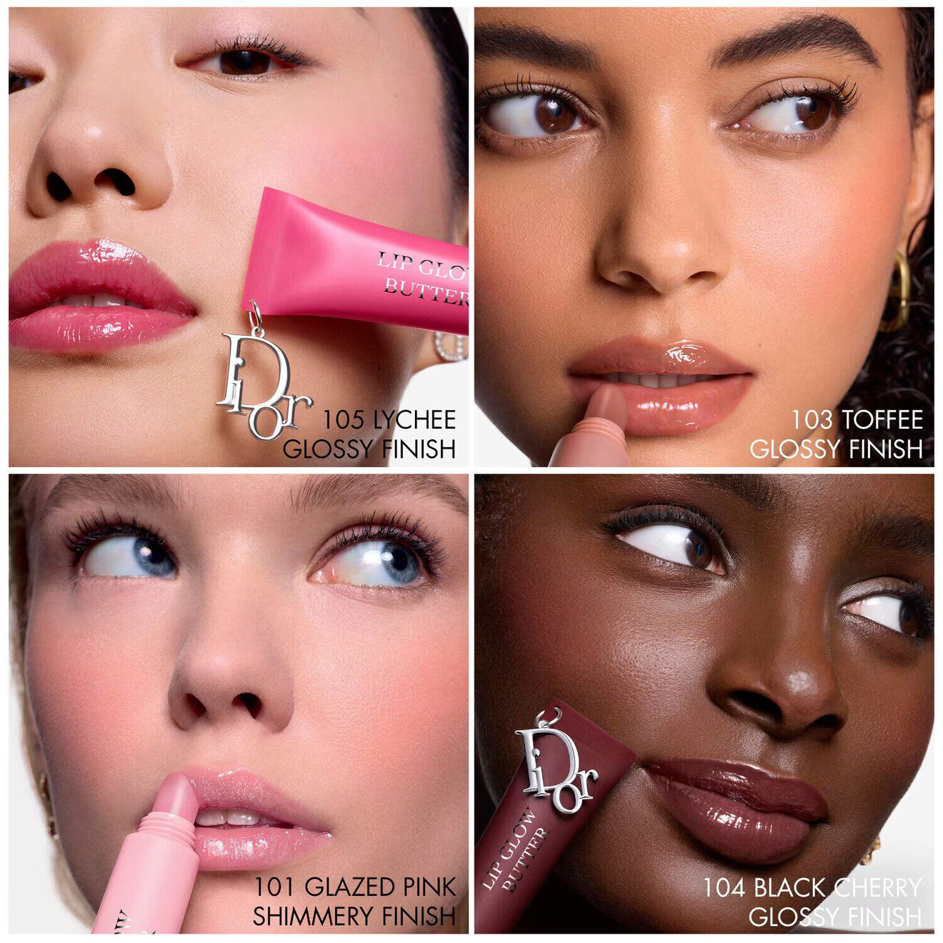 Dior Addict Lip Glow Butter High-Shine Lip Treatment - Peptide + Ceramide