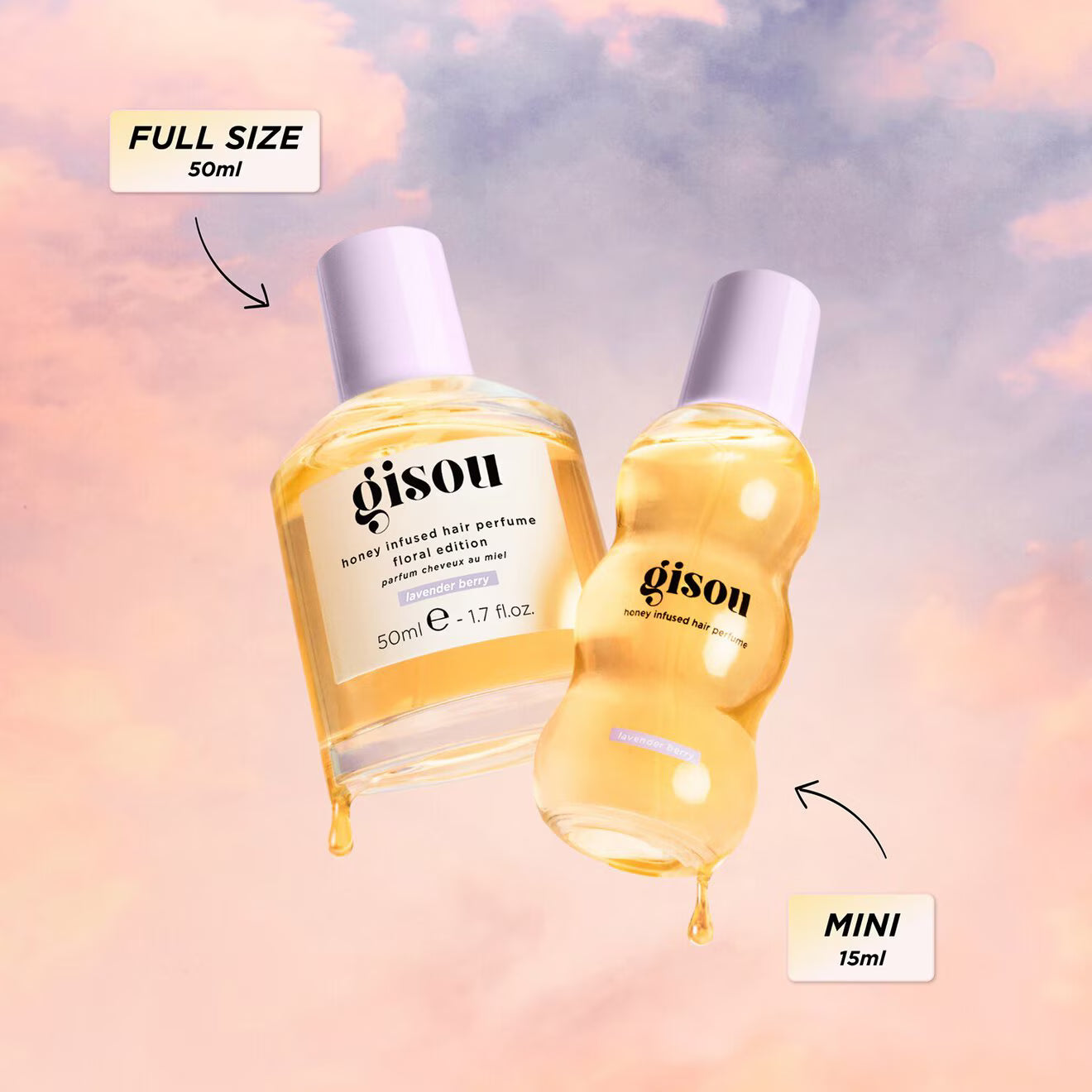 Honey Infused Hair Perfume Lavender Berry